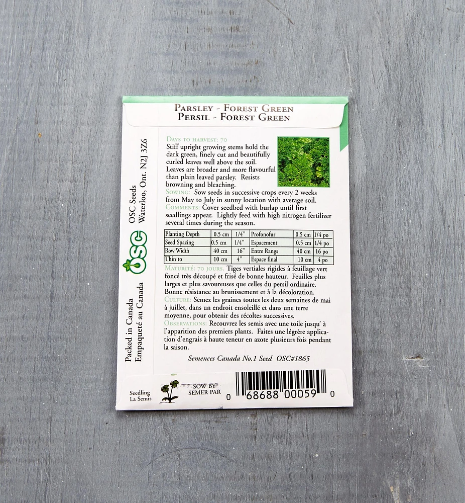 OSC Herb Seed Packets
