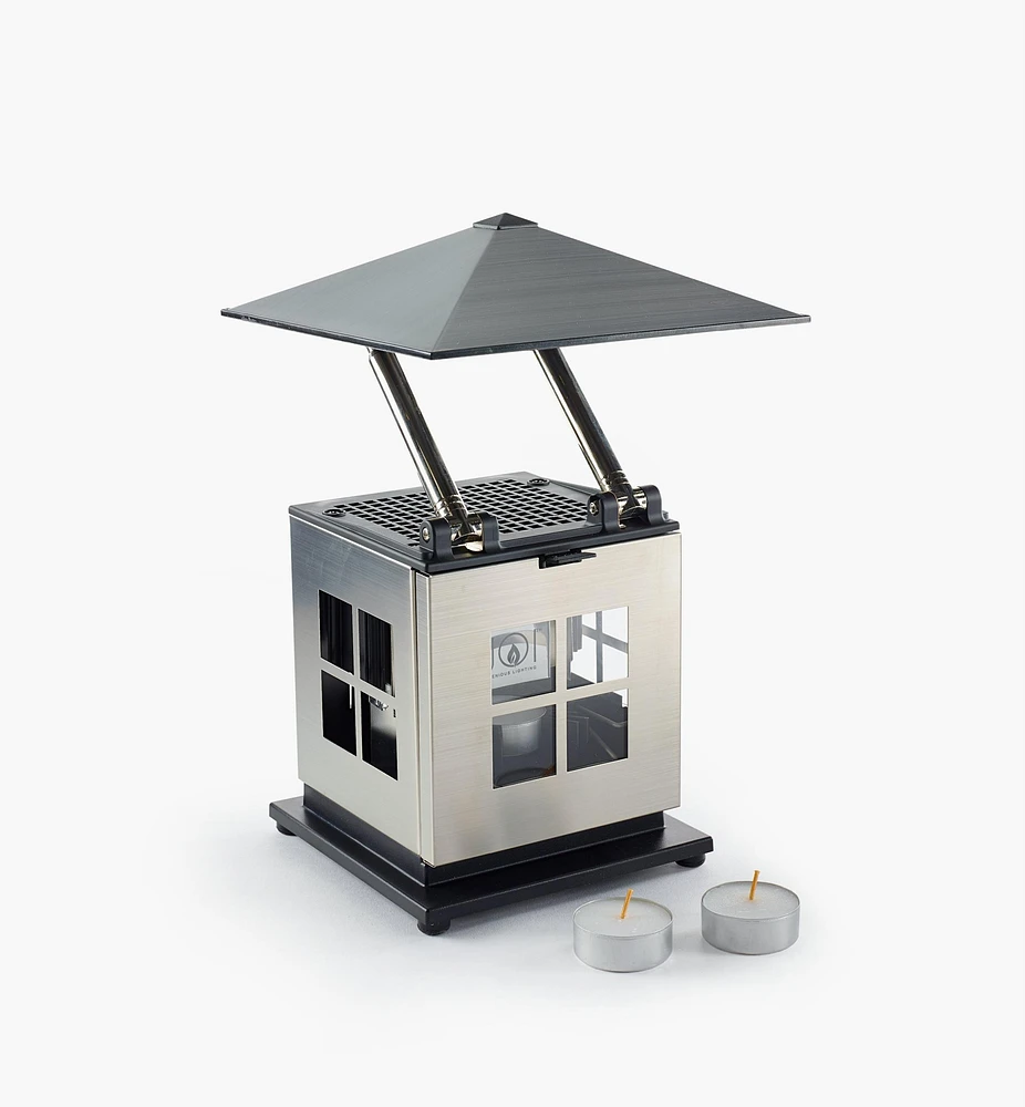 Candle-Powered LED Lantern