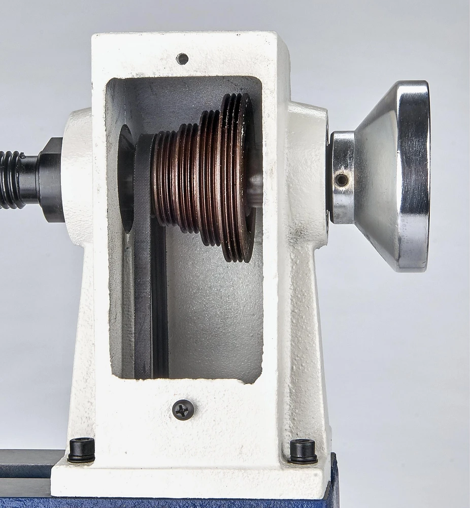 Rikon 1/2 hp Mini Lathe & Set of 3 Carbide-Tipped Turning Tools