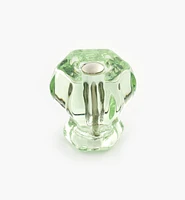 Hexagonal Glass Knob