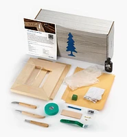 Make It Yourself Chip Carving a Picture Frame Kit