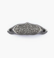 Cast Victorian Shell Pull