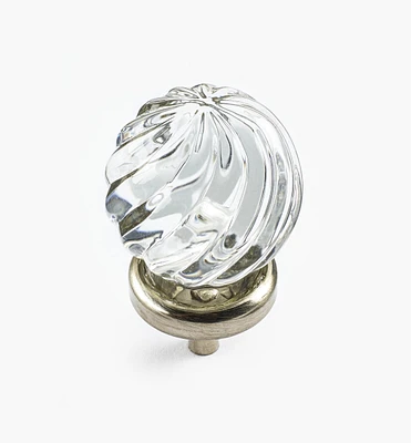 Glass Twist Knob