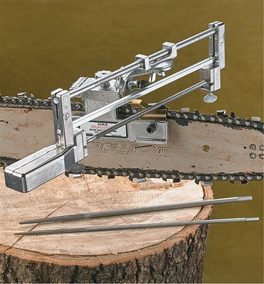 Deluxe Chain-Saw Sharpener