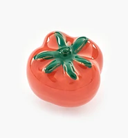 Bouton-tomate en céramique