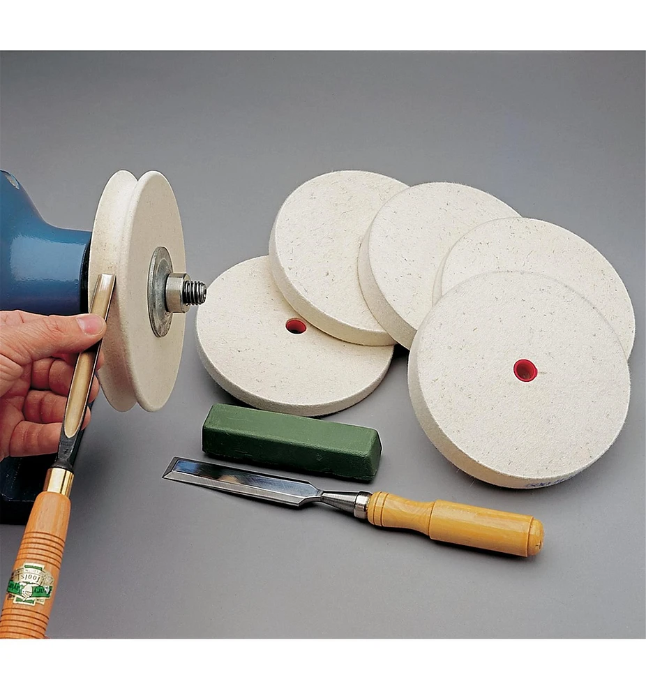 Veritas Felt Wheel for Carving Tools