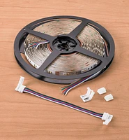 32' Color-Controlled RGB+W LED Tape Light Set
