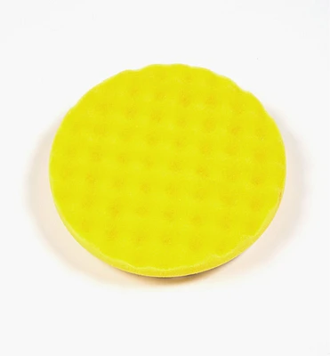 Mirka 6" Yellow Waffle Foam Pad