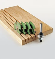 3-Wing Slotting Cutters with Shafts