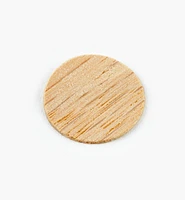 Unfinished Wood Screw Covers