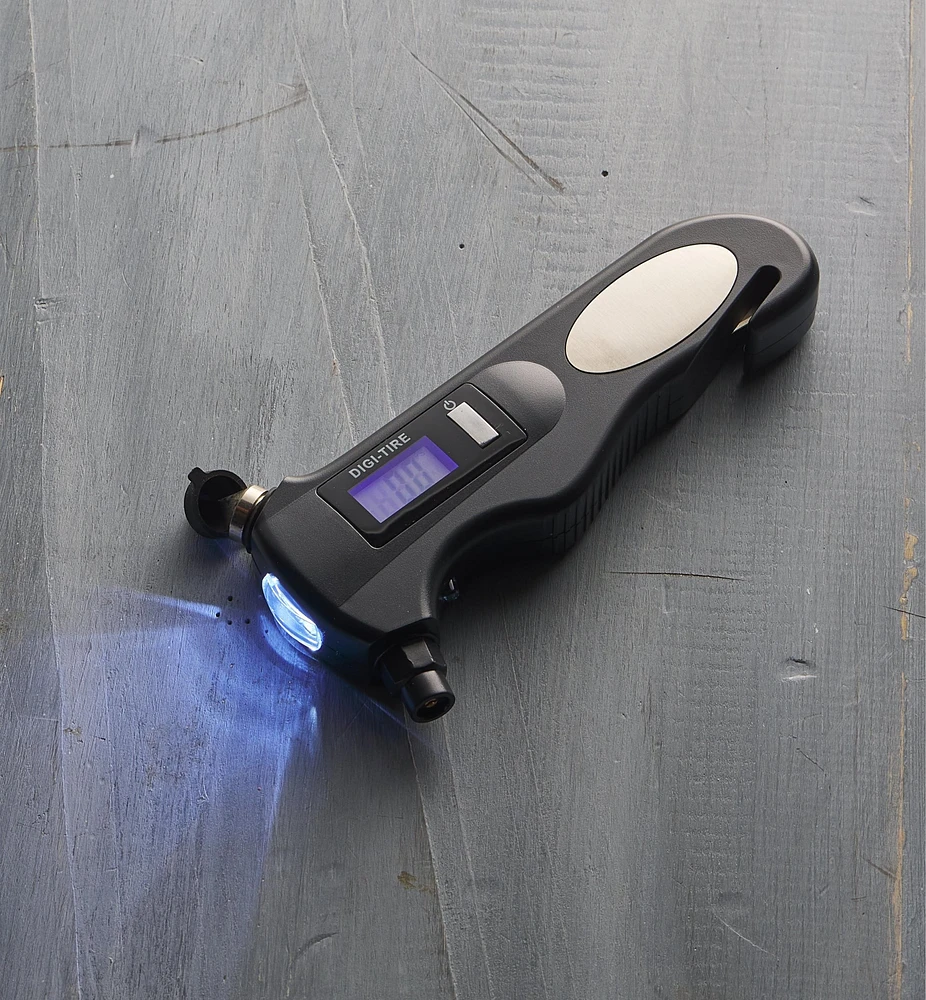 Manomètre numérique pour pneus de 0 à 150 lb/po²