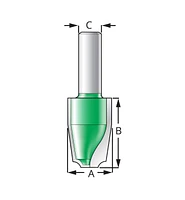 Vertical Bead Panel Raising Bit