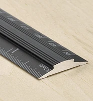Set of 4 Veritas Imperial/Metric Aluminum Bench Rules
