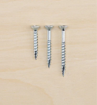 Square-Recess Hinge Edge Screws