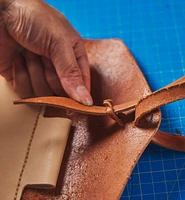 Trousse-projet pour porte-carnet en cuir