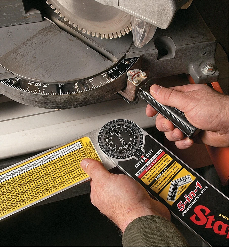 Starrett 5-In-1 Protractor