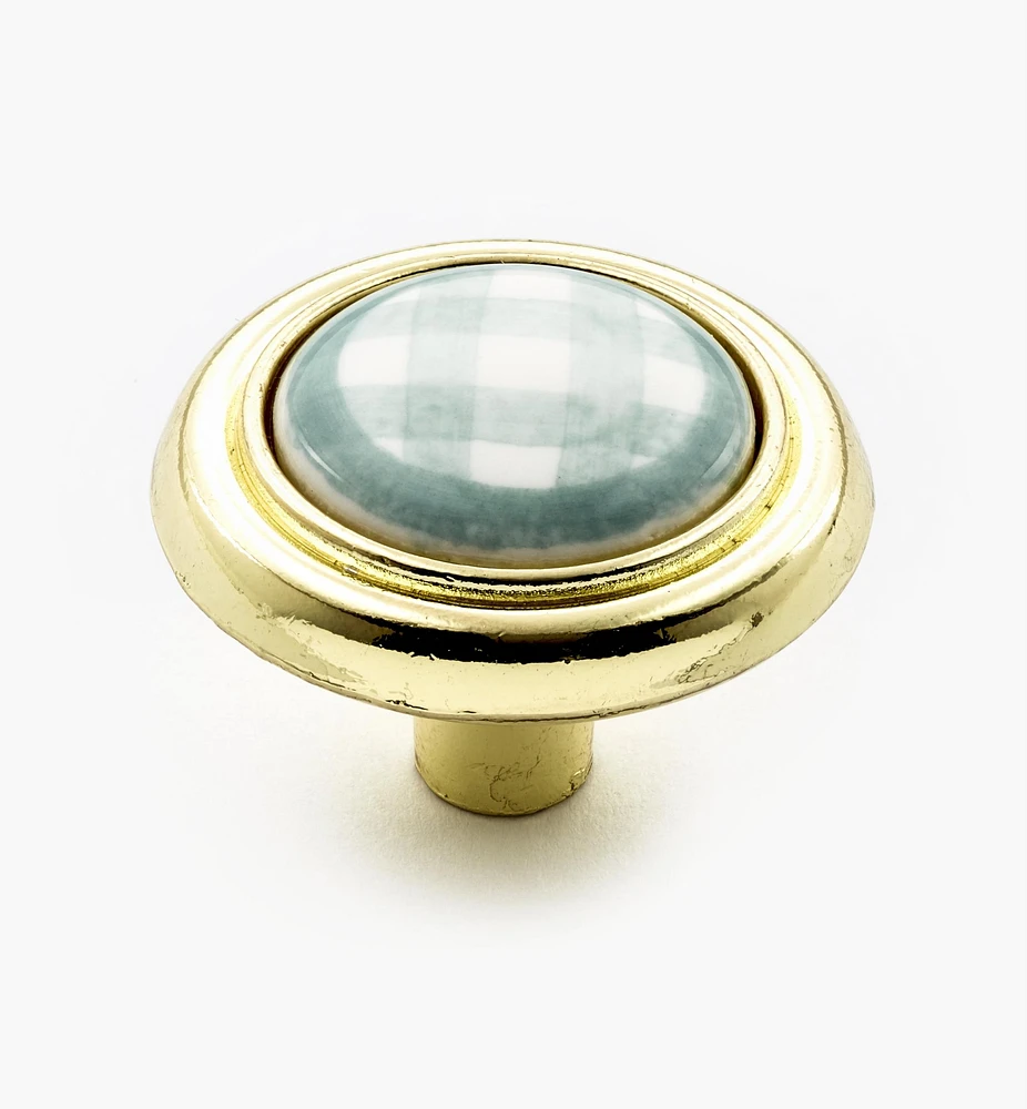 Brass/Ceramic Knobs