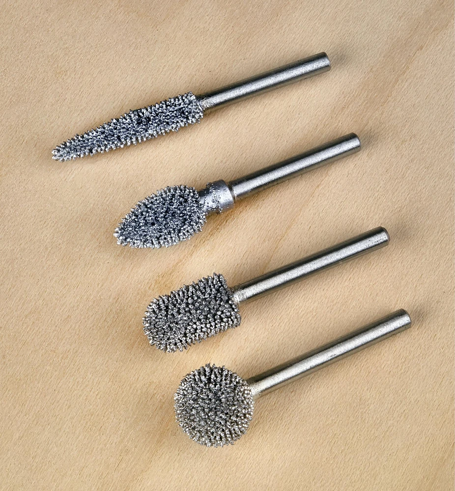 Jeu de 4 râpes de sculpture Kutzall