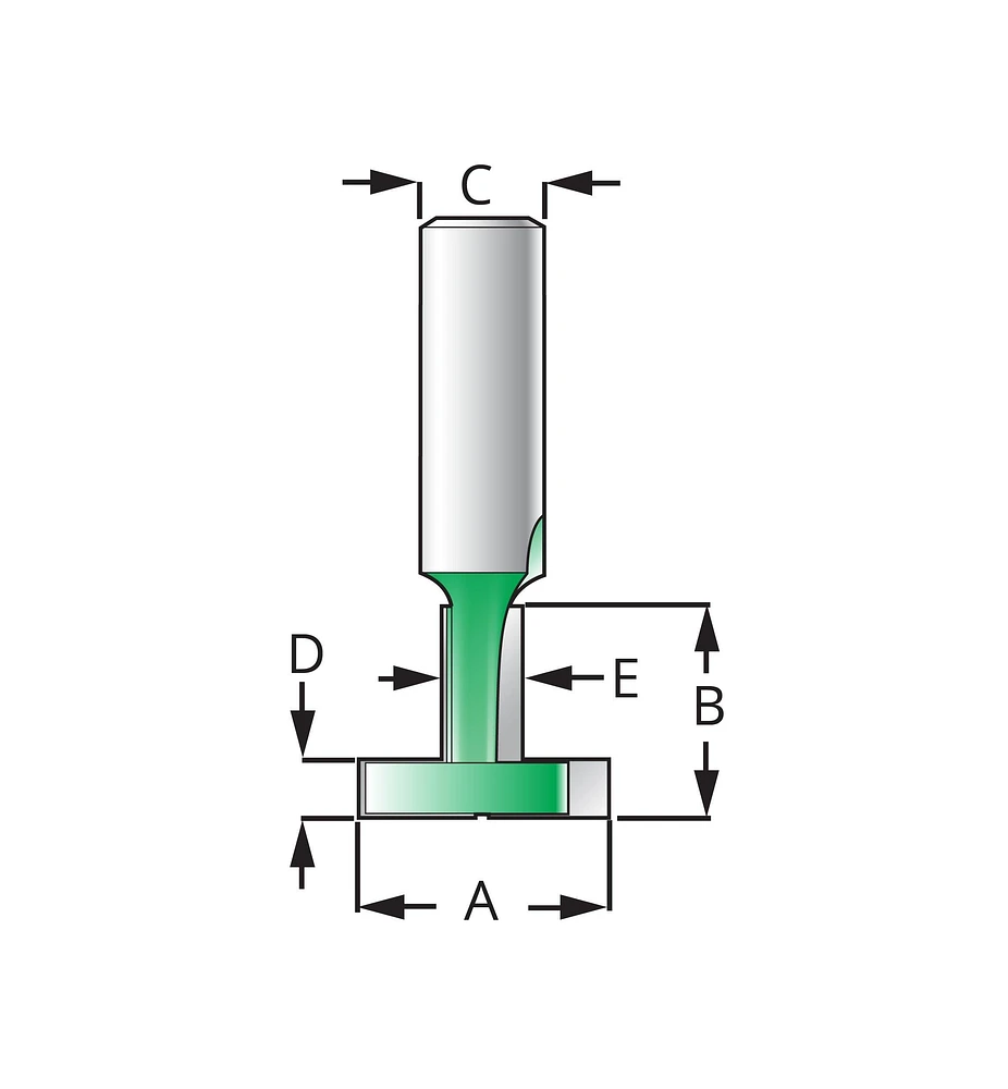 Slot-Wall Bit