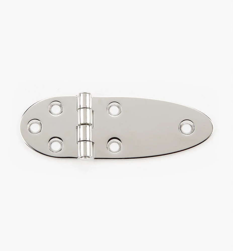 Standard Oval Stainless-Steel Hinges