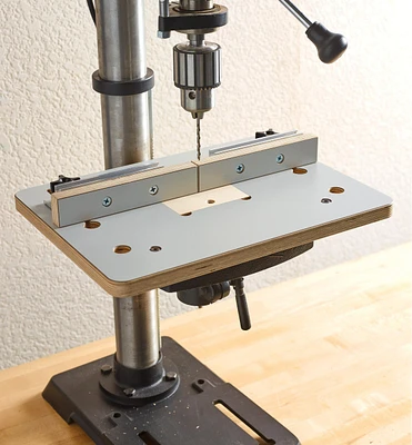 Veritas Small Drill-Press Table & Fence