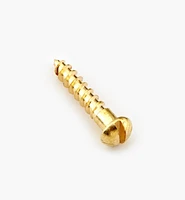 Round-Head Brass Screws