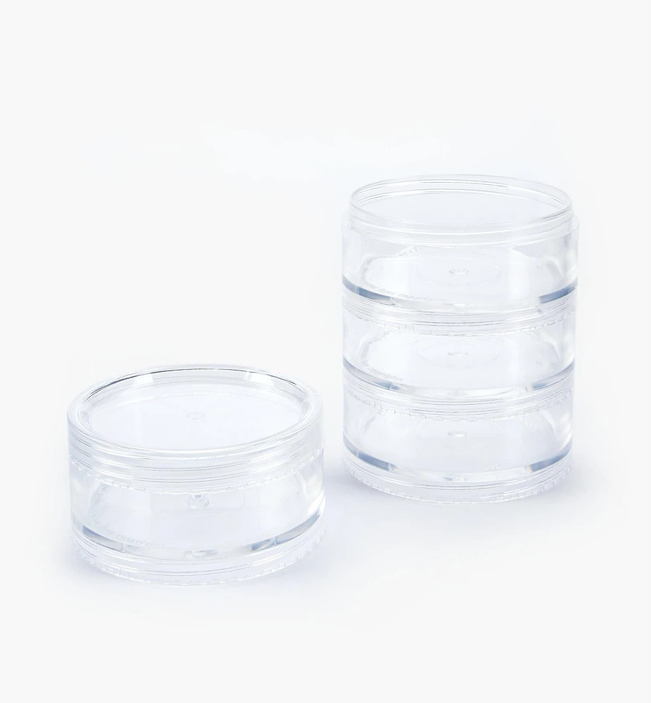 Screw-Together Stacking Jars
