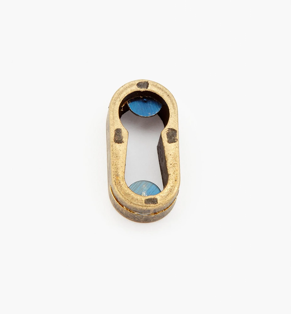 Brass Inset Spline Escutcheon