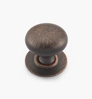 Hollow Brass Knobs with Escutcheons
