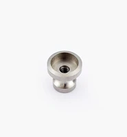 Veritas Stainless-Steel Small Smooth Insert Knobs