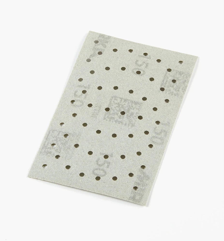 Mirka Iridium 3" × 5" 54-Hole Grip Sheets