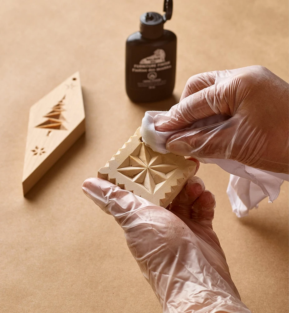 Make It Yourself Chip Carving Holiday Ornaments Kit