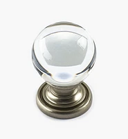 Glass Smooth Globe Knob