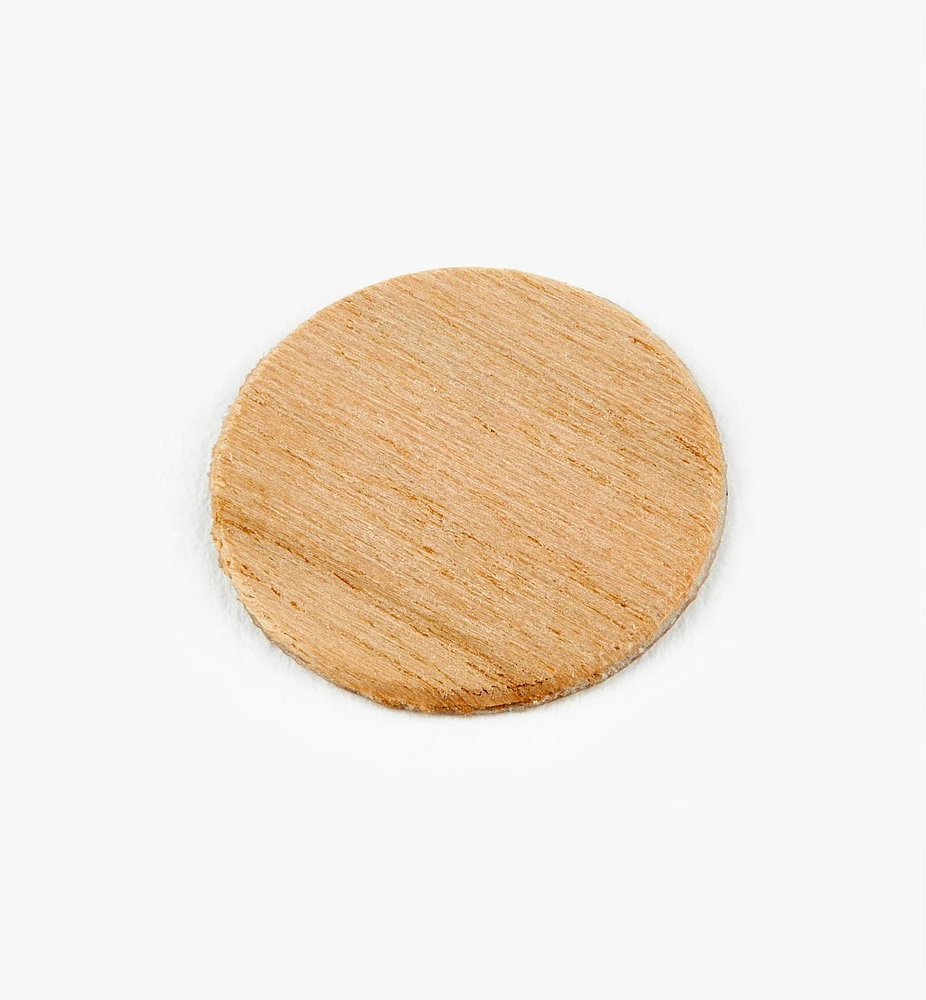 Unfinished Wood Screw Covers