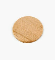 Unfinished Wood Screw Covers