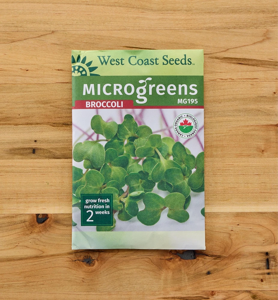 Non-GMO Microgreen Seed Packets
