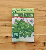 Non-GMO Microgreen Seed Packets