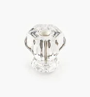 Hexagonal Glass Knob