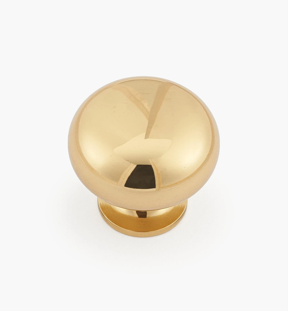 Plain Classic Brass Knobs