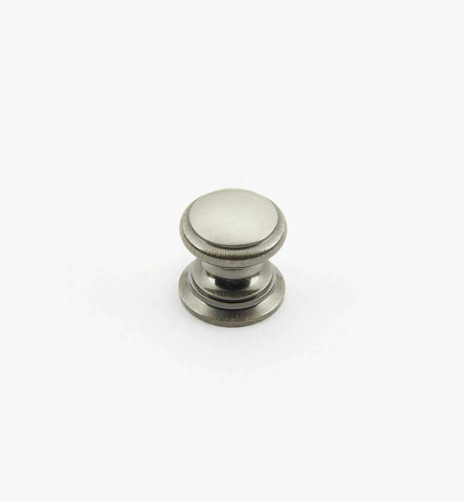 Bevelled Brass Round Knobs