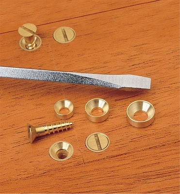 Lee Valley Brass Countersunk Washers