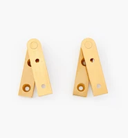 Brusso Straight Knife Hinges