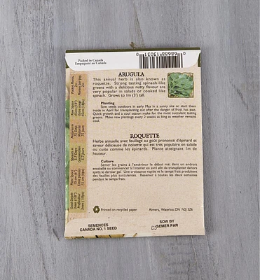 OSC Organic Vegetable Seed Packets