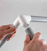 PVC Three-Way Branch Connectors