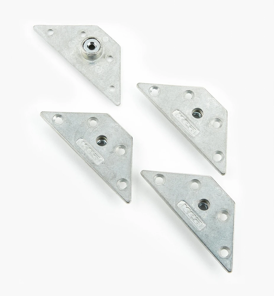Triangular Furniture Leg Bushings