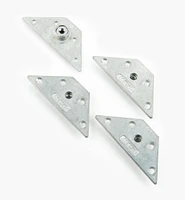 Triangular Furniture Leg Bushings