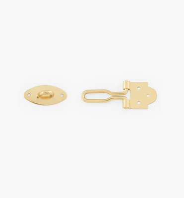 Brass-Plated Hasp