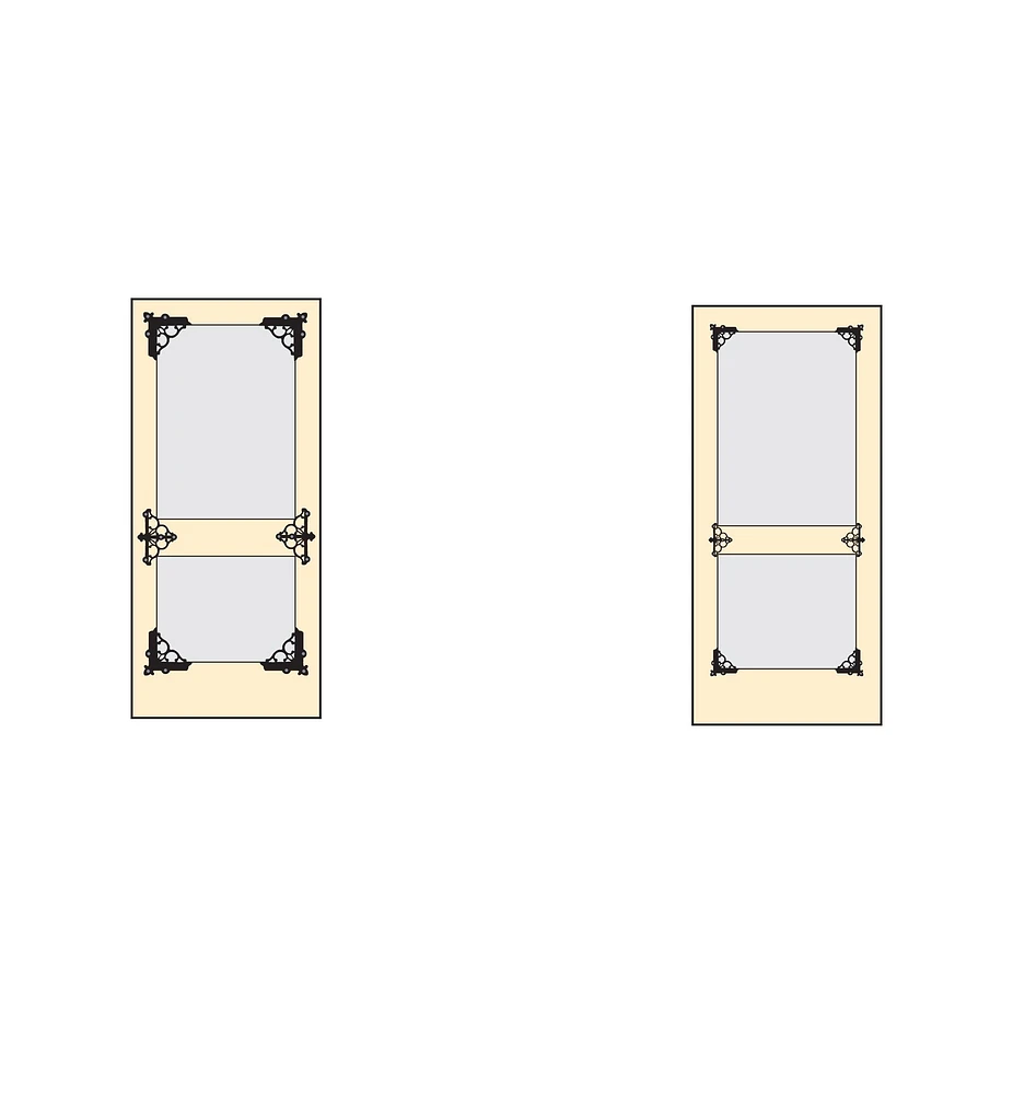 Star Corner Braces