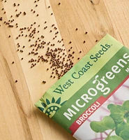 Non-GMO Microgreen Seed Packets