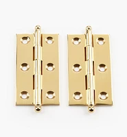 Extruded Brass Fast-Pin Ball-Tip Hinges